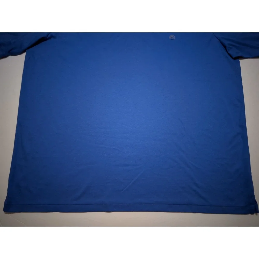 POLO RALPH LAUREN Short Sleeve Shirt Solid Blue 2XLT XXL 2XL Tall ~ New